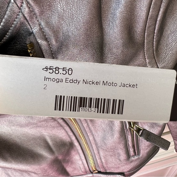 Imoga Eddy Nickel Moto Jacket - Picture 3 of 5